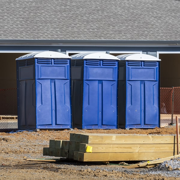 are there any options for portable shower rentals along with the porta potties in Whispering Pines AZ